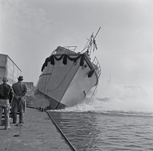 1956, kwam de Sittard van de werf in Hellevoetsluis 1